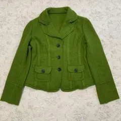 ショートジャケット・グリーン・