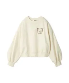 snidel Sustainableワッペンロゴスウェット