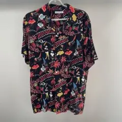 FLAGSTUFF アロハシャツ 黒・赤・青・緑・黄色のサムネイル