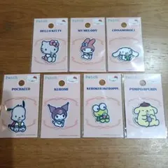 サンリオシールワッペン　7個セット新品未開封