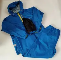 montbell レイントレッカー レインウェア　(上下セット) 青　140