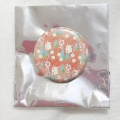 サンリオ 文房具カフェ ポチャッコ 缶バッジ 赤