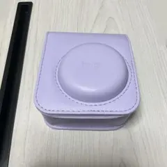 富士フイルム INSTAX mini 12専用 カメラケース　ライラックパープル