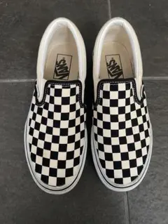 Vans チェッカー スリッポン