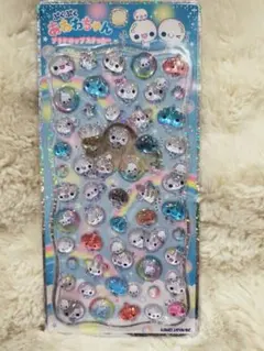 ぷくぷくあわわちゃんボンボンドロップシール　ボンボンシールプチドロップステッカー