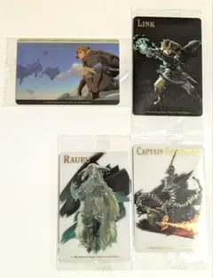 ゼルダの伝説 ウエハース 4点セット 新品、未開封