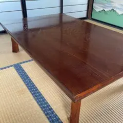 （ごまふ）木製座卓 120cm×75cm ① 昭和レトロ 和卓 座敷机 ごまふ様専用）木製座卓 120cm×75cm ① 昭和レトロ 和卓 座敷机 - メルカリ