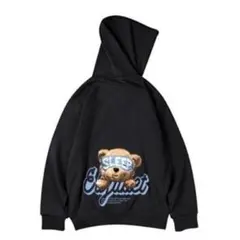 プリントパーカー