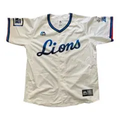 Fanatics製◾️西武ライオンズ 1979復刻レプリカユニフォーム◾️Lサイズ 復刻レプリカユニフォーム 西武ライオンズ(1979)ホーム(S