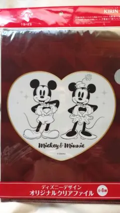 ディズニー ミッキー&ミニー クリアファイル