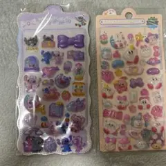 立体シール ボンボンドロップシール 2枚