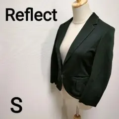 【Reflect】オフィスカジュアルジャケット　フロントホック　S 1646のサムネイル