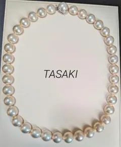 TASAKI　美品　マベパール　13〜14mm　ネックレス　桐箱付き