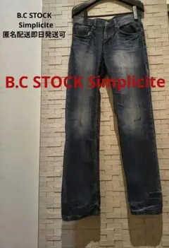 B.C STOCK Simplicite 色落ちデニム Mのサムネイル