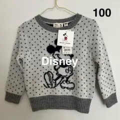 Disney ミッキーマウス セーター 100タグ付き
