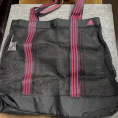 adidas メッシュトートバッグ エディオンコラボ