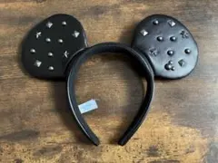 ディズニー ミッキーマウス　スタッズ付きカチューシャ