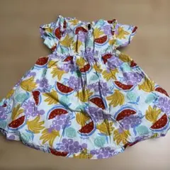 motherways フルーツ柄 ノースリーブワンピースのサムネイル