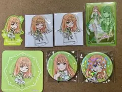 学マス　紫雲清夏　スマイルベースカフェ　アクスタ　缶バッジ　特典