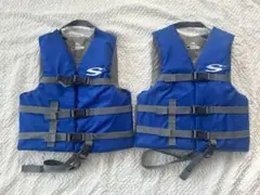 STEARNS YOUTH ライフジャケット 2着セット　コールマンのサムネイル