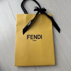 FENDI ショップ袋 紙袋 リボン付き