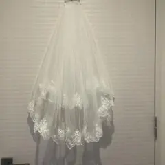 ブライダル　セレクトショップ購入ウェディングドレス　ベール
