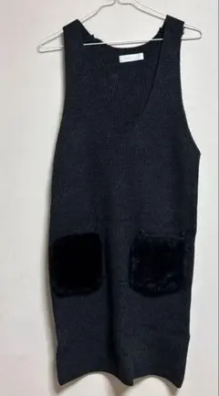 値下げしました！ CECIL McBEE ノースリーブニットワンピース