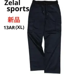 新品❣️ゼラールスポーツ カーゴパンツ コットン混 ストレッチ 黒 13AR→XL