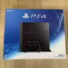 【美品】SONY PS4 本体 500GB Jet Black 動作確認済