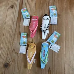 モケケ 岡山限定 ぬいぐるみストラップ 4体セット