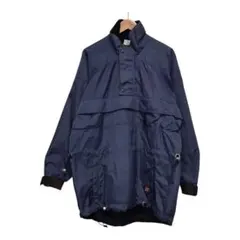 90s WEST BEACH ビンテージアノラックジャケット　カナダ製　ネイビー