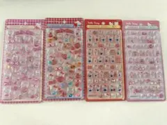 正規品　ボンボンドロップシール　サンリオ　キティ　4種セット　ミニ