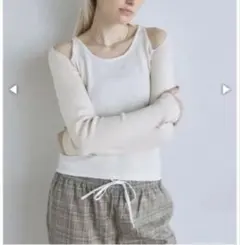 SeaRoomlynn Double Yarn Layered Knit新品
