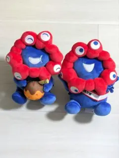 万博限定 ミャクミャク コラボ ガチャピン & ムック ぬいぐるみセット