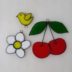 ステンドグラスハンドメイド　壁飾り