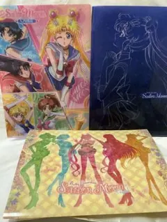 美少女戦士セーラームーンCrystal クリアファイル 3種セット　ミニストップ