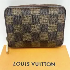 【極美品】ルイヴィトン ダミエ ジッピーコインパース コインケース 小銭入れ