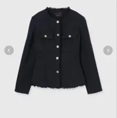 2026年最新】anuans ツイードノーカラージャケットの人気アイテム