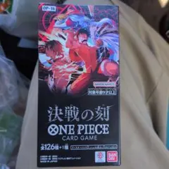 ONE PIECE カードゲーム 決戦の刻 テープ付き 未開封BOX - メルカリ
