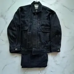 ✨WYM HEAVY OZ WIDE DENIM SET-UP HN161のサムネイル