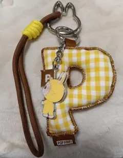 ラブブ PIN FOR LOVE イニシャルアルファベット ペンダント P