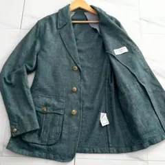 美品 2025SS トゥモローランド ピルグリム ドーメル サファリジャケット