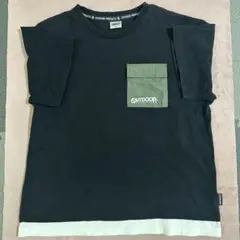 OUTDOOR PRODUCTS 半袖Tシャツ 黒/カーキ