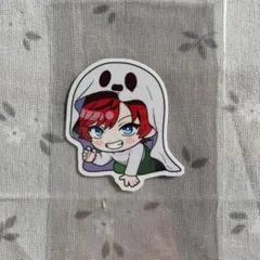 プラスメイト　ロイヤルサロン　ハロウィン　ステッカー　宇多河律玖