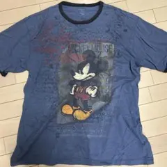 古着　ミッキーマウス　グラフィックTシャツ　XL