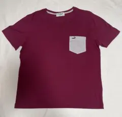 Crocodile ワインレッド Tシャツ Mサイズ