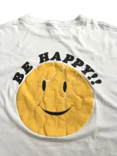 ビンテージ スマイル スマイリー XL USA Tシャツ ぶち抜き - メルカリ