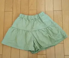 GU フレアショートパンツ カーキ色