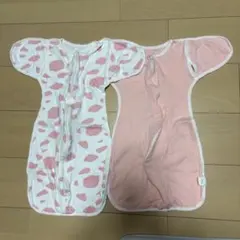 スワドル2枚セット 6M ピンク