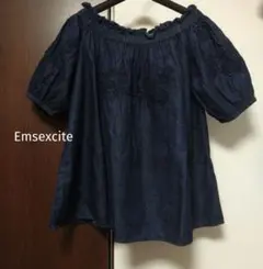 Emsexcite エムズエキサイト デニムチュニック トップスのサムネイル